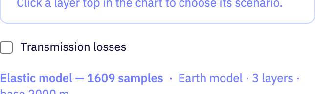 The Setup section of the app